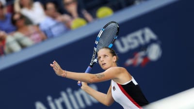 Karolina Pliskova är en tjeckisk tennisspelare.