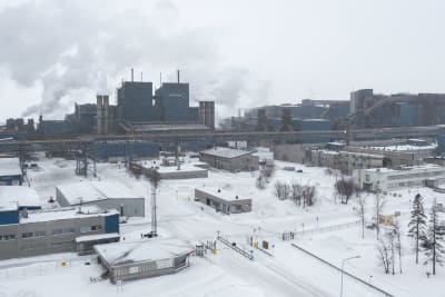 Outokumpus stålverk i Torneå.