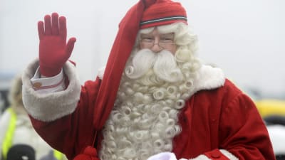 Finska julgubben på tur.