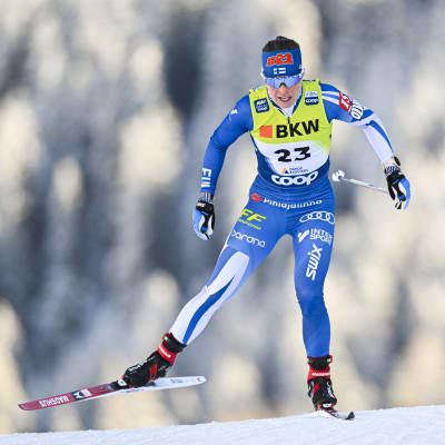 Krista Pärmäkoski hiihti viidenneksi Davosissa.