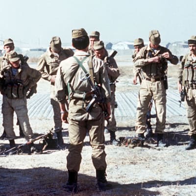 Sojvetisk Spetsnaz-GRU-enhet i Afghanistan 1988
