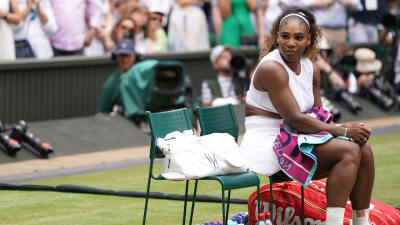 Serena Williams förlorade finalen i Wimbledon för andra året i följd.
