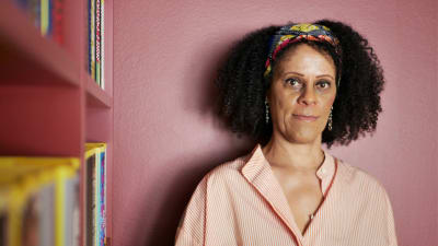 Brittiska författaren Bernardine Evaristo.