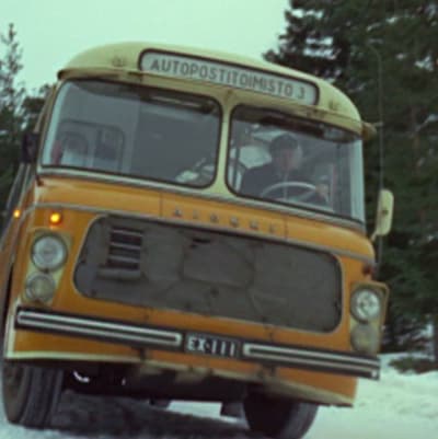 Autopostitoimisto 1973.