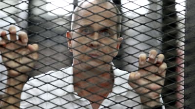 Fängslade al-Jazeera-journalisten Peter Greste