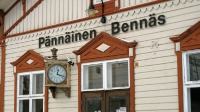 Stationshuset i Bennäs.