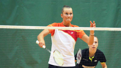 Mathilda Lindholm och Jenny Nyström 4.8.2015.