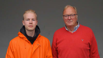 Christoffer Gunnar och Martin Granholm.