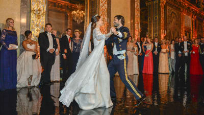 Prinsessan Sofias och prins Carl Philips bröllopsvals.