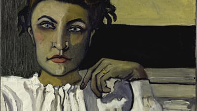 Porträtt på kvinna. Alice Neel: Elenka (1936).