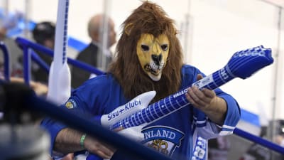 Finlands fans, ishockey-VM 2019.
