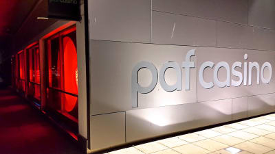 PAF Casinos byggnad i Mariehamn.