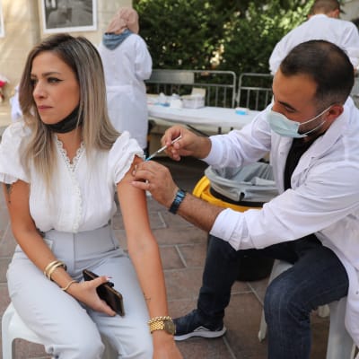 Vaccination i Israel.