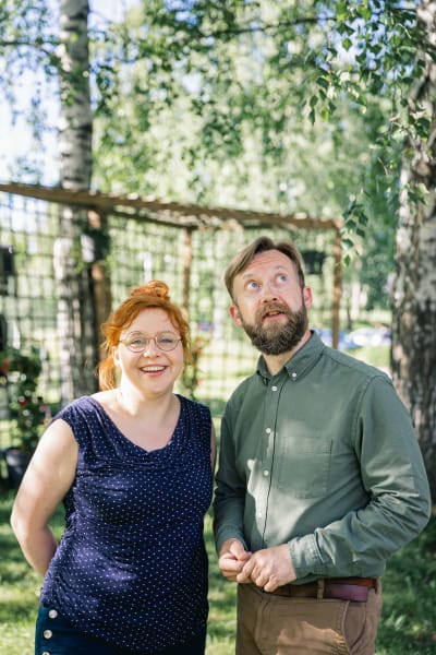 Annika Ljungberg och Joakim Lax.