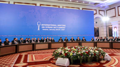 Syrienkonferens i Astana, Kazakstan.
