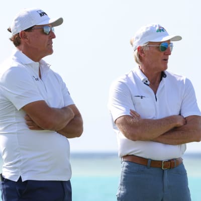 Phil Mickelson ja Greg Norman ovat olleet otsikoissa kehitteillä olevan ja Saudi-Arabian rahoittaman golfliigan vuoksi.