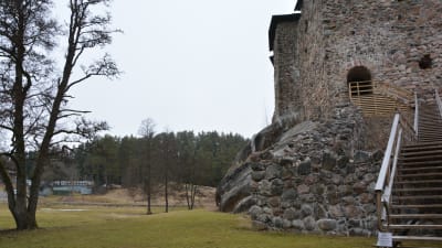 Raseborgs slottsruiner.