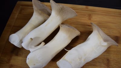 Kungmusslingar på skärbräde