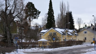 Trähusområde i Karis