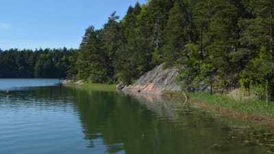 Orslandet i Ingå skärgård.