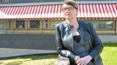 Västra Nylands chefredaktör Marina Holmberg.