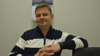 Trafikläraren Johan Forssell i West Drivers i Ekenäs.