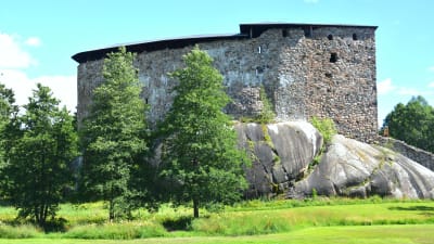 Raseborgs slottsruiner.