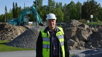 Hans Hjerpe är projekteringschef vid Korsholms kommun.