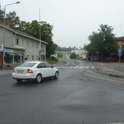 Kangasniemen kylänraitti.