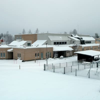 Urheiluhalli.
