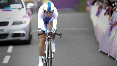 Pia Sundstedt, OS i London 2012.