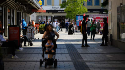 Människor i Rinkeby.
