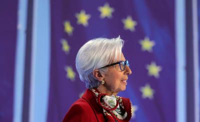 ECB-chefen Christine Lagarde den 16 mars 2023.