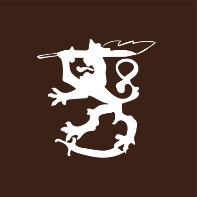 Piirroskuva Suomi-leijonasta.