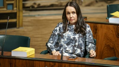 Kristiina Salonen från Raumo sitter sin tredje period i riksdagen