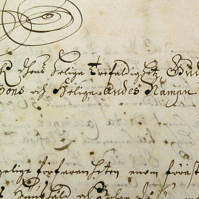 Arkiston vanhin dokumentti on 1670-luvulta peräisin oleva perunkirja.