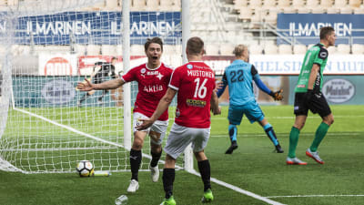 HIFK gör 2-1 på KPV i seriefinalen.