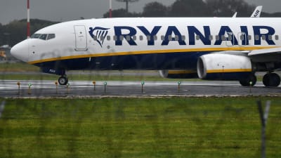 Flyplan tillhörande Ryanair