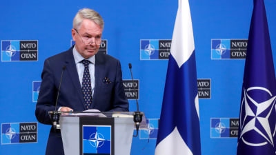 Finlands utrikesminister Pekka Haavisto