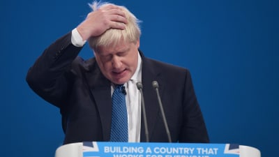 Utrikesminister Boris Johnson är ute i blåsväder igen på grund av en vits om lik i Libyen