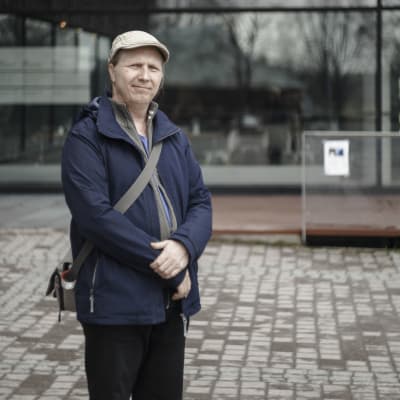 Sami Henttonen, styrelsemedlem i brukarorganisationen Suomen Lumme.