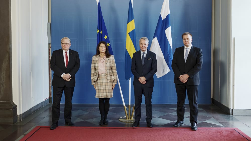 Sverige och Finland tydliga om svaret till Ryssland: 