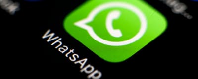 Mobilapplikationen Whatsapp.