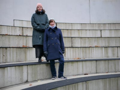 Anna-Sofia Nylund och Camilla Roos är personerna bakom den finlandssvenska webbtidskriften Filmvision Finland.