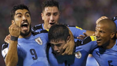 Uruguay tog ett steg närmare VM.