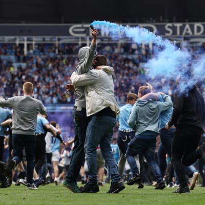 Manchester City firar ligatiteln.