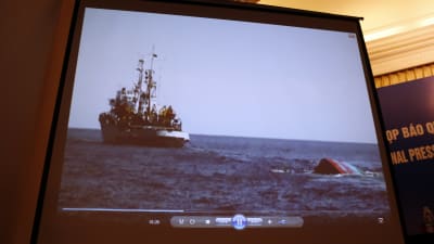Vietnamesisk båt sjunker i Sydkinesiska havet, rammad av kinesiskt fartyg