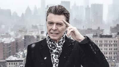David Bowie New Yorkissa. Kuva dokumenttielokuvasta David Bowien viimeiset vuodet.