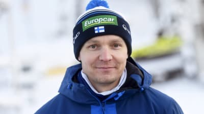 Finlands chefstränare Petter Kukkonen i Ruka.