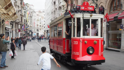 Spårvagn i Istanbul.